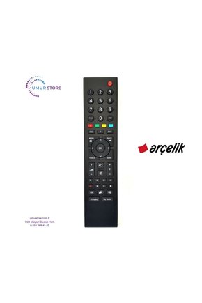 Arçelik İle Uyumlu A48-LW-5433 LED TV Kumandası