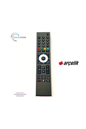 Arçelik İle Uyumlu A50-LEL-2B LED TV Kumanda
