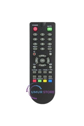 Extra Mini PVR Uydu Alıcı Kumanda