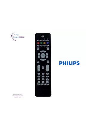 Philips İle Uyumlu 32PFL5522D12 Flat Televizyon Kumandası