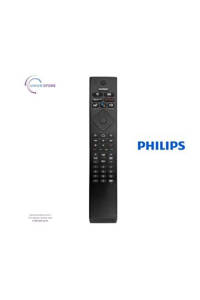 Philips İle Uyumlu Model 65OLED70512 Mikrofonlu Ses Komutlu Smart Tv Kumanda