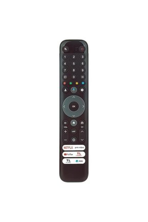 Tcl 55T8B İle Uyumlu 4k Qled Tv Mikrofonlu Kumanda