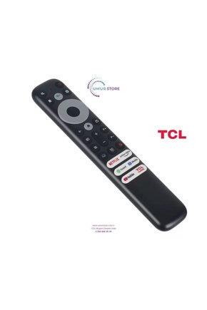 TCL İle Uyumlu Model 65C835 Sesli Smart Tv Kumanda