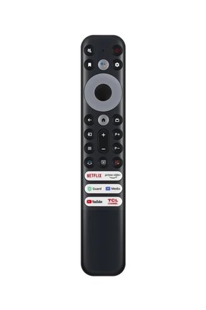 Tcl 55C725 İle Uyumlu Mikrofonlu Smart Tv Kumanda