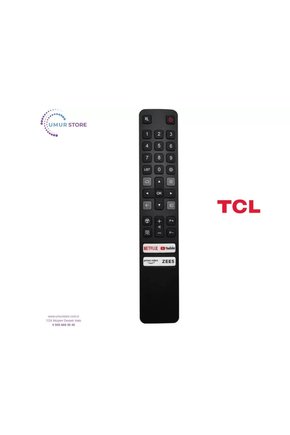 Tcl İle Uyumlu 43L5A Tv Kumandası-Mikrofonsuz