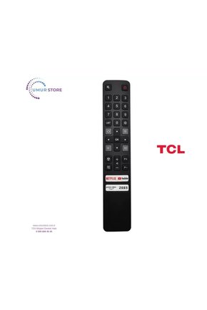 Tcl İle Uyumlu 55P755 Smart Tv Kumanda-Mikrofonsuz