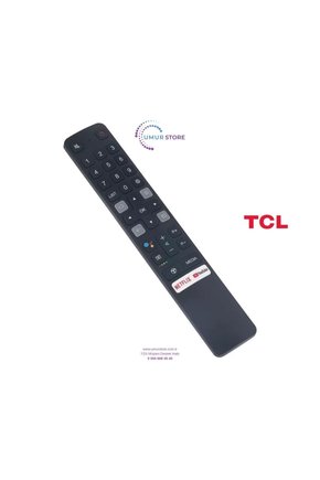 TCL İle Uyumlu Model 43C725 Sesli Smart Tv Kumanda