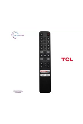 TCL İle Uyumlu Model 85C755 Smart HD Led Tv Kumanda-Mikrofonsuz