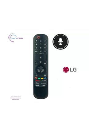 LG İle Uyumlu Model OLED77C14LB Mikrofonlu Smart Tv Kumanda