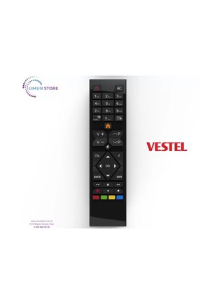 VESTEL İle Uyumlu 39H8401 LED Televizyon Kumandası
