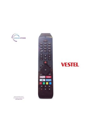 Vestel İle Uyumlu Smart LED 4K Netflix Youtube Akıllı Android TV Kumandası