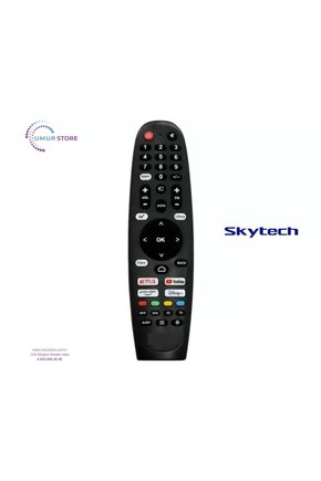 Skytech İle Uyumlu 55ST1405 Whaleos Smart Led Tv Kumandası