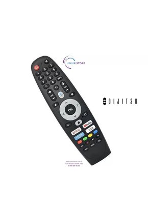 Dijitsu İle Uyumlu Model 43DG29000 Mikrofonlu Google Smart Tv Kumanda