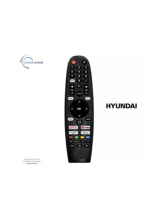 Hyundai İle Uyumlu Model 55HYN1405 Led Tv Kumandası
