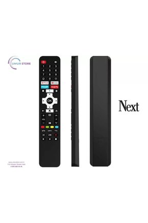 Next İle Uyumlu Model YE-65GFSG8-QLED Mikrofonlu Smart Tv Kumanda