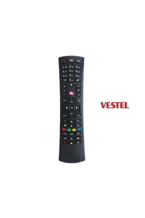 Vestel İle Uyumlu Lcd Led 3D Tuşlu Televizyon Kumandası