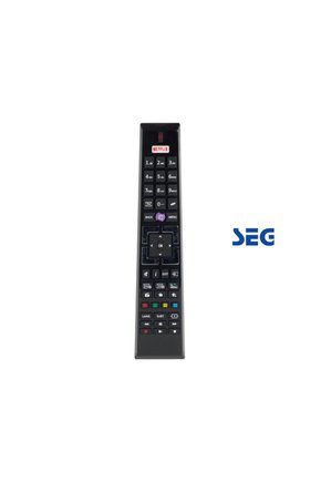 Seg İle Uyumlu Mor Tuşlu Netflix Lcd Led Televizyon Kumandası