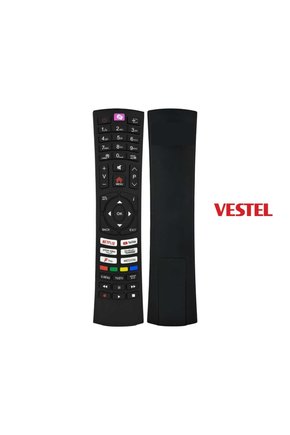 Vestel İle Uyumlu Netflix Youtube Twich Medion Tuşlu Akıllı Televizyon Kumandası