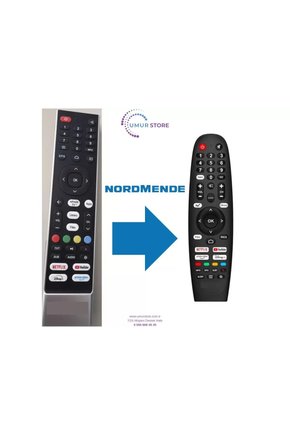 Nordmende İle Uyumlu Smart Tv Kumanda