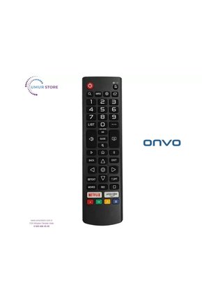 Onvo İle Uyumlu Webos Tv Kumanda-Mikrofonsuz