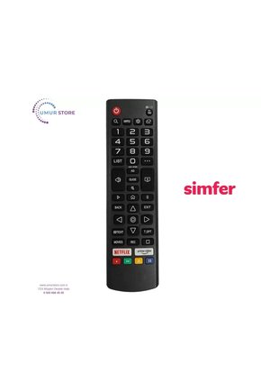 Simfer İle Uyumlu Webos Tv Kumanda-Mikrofonsuz