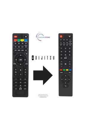 Dijitsu İle Uyumlu Andorid Smart Led Tv Kumandası