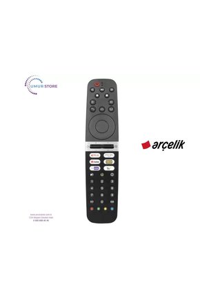 Arçelik İle Uyumlu A40 D 695 B Android LED Tv Kumandası-Mikrofonsuz