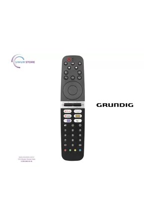 Grundig İle Uyumlu 40 GGF 6950 B Smart Led Tv Kumandası-Mikrofonsuz