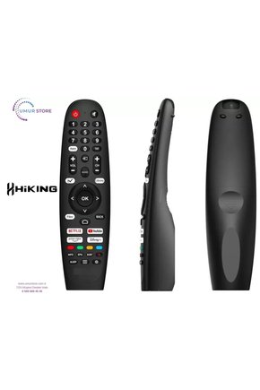 Hiking İle Uyumlu 58HS2400 Whale Os Smart Led Tv Kumandası-Mikrofonsuz