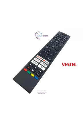 Vestel İle Uyumlu 75UT9740 Smart Tv Kumandası-Mikrofonsuz
