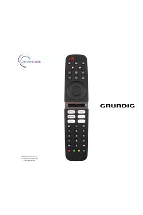 Grundig İle Uyumlu 50 GGU 7900 B Android Tv Kumandası-Mikrofonsuz