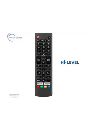 Hi Level İle Uyumlu Webos Tv Kumandası-Mikrofonsuz