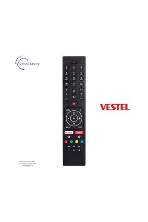 Vestel İle Uyumlu 50UD8100 4K Smart Led Tv Kumandası