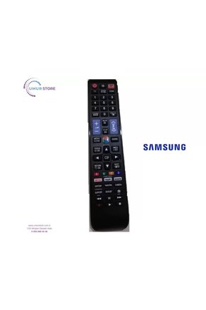 Samsung İle Uyumlu Smart 4K Led Tv Kumandası Netflix Primevideo Sports Tuşlu