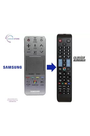 SAMSUNG İle Uyumlu Dokunmatik Akıllı Smart AA59-00759A-Yedek Kumandası