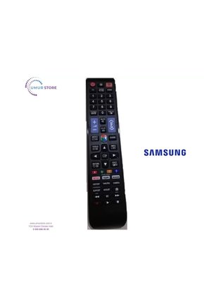 SAMSUNG İle Uyumlu Netflix Primevideo Amazon Sports Tuşlu 4K LED Televizyon Kumandası