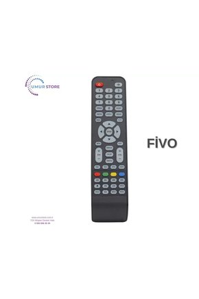 Fivo İle Uyumlu FV43 Led Tv Kumandası