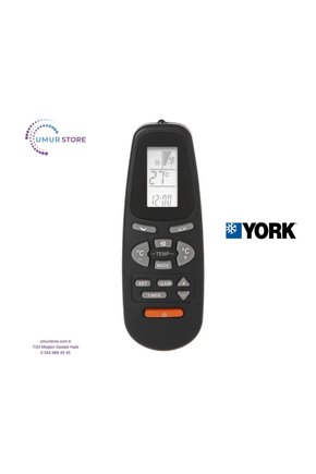 York MHH 25 B 15 Uyumlu Klima Kumandası