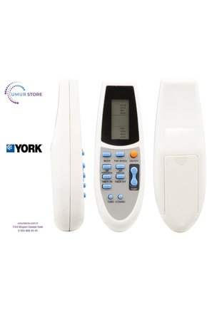 York YHKF24ZEEBMJORX Uyumlu İnverter Klima Kumandası