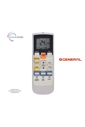 General ASHA12LGC Uyumlu Klima Kumandası