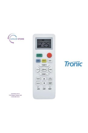 Tronic TRK12INVDMEI Uyumlu Klima Kumandası