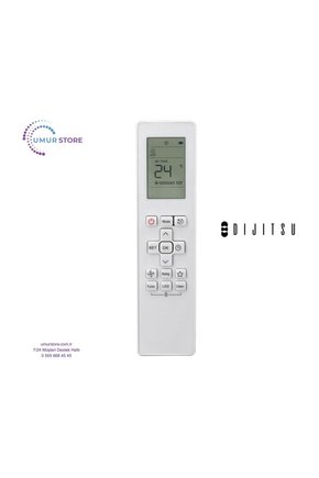 Dijitsu RG10B (D) BGEF Uyumlu Klima Kumandası
