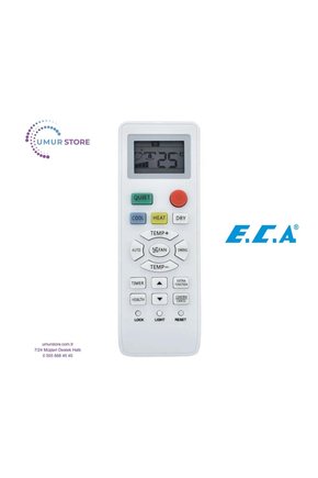 E.C.A ESA1309A100 Uyumlu Klima Kumandası