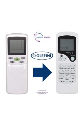 Olefini ZHTY-04 Uyumlu Klima Kumandası