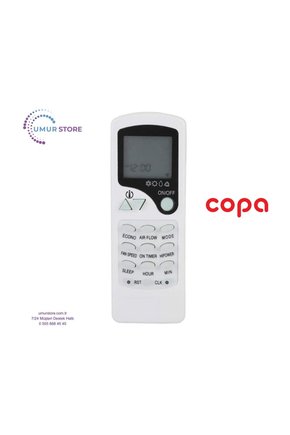 Copa Soft Line 22 Uyumlu Klima Kumandası