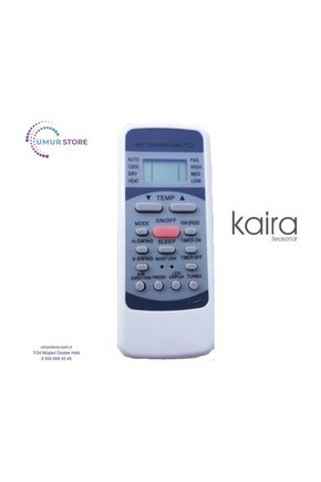 Kaira DTXR25E Klima Kumandası-Eşdeğer