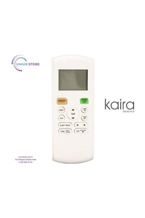 Kaira DTXR25EV1B Uyumlu İnverter Klima Kumandası