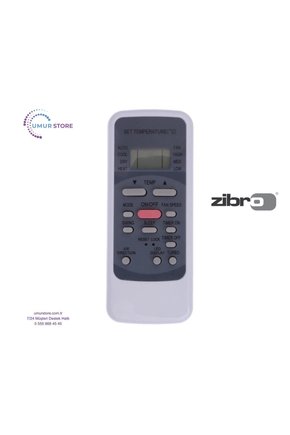 Zibro S1833 Uyumlu Klima Kumandası