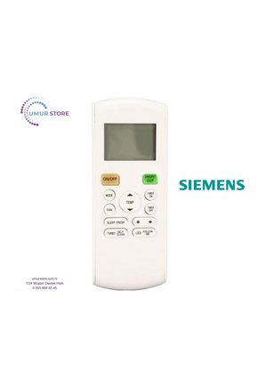 Siemens AS12IVW30N Uyumlu Klima Kumandası