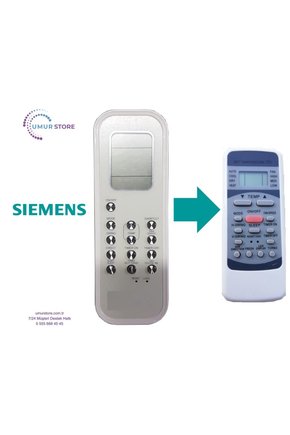 Siemens RG35A5BGEF Klima Kumandası-Eşdeğer